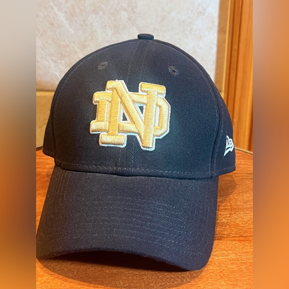 New Era 9 Forty Notre Dame Fighting Irish Hat Cap 
with Gold ND
